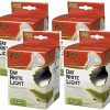 Reptiles & Amphibian Zilla | Zilla 4 Pack Of Day White Light Incandescent Spot Heat Bulbs, 75 Watts, For Reptile Basking