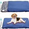 Reptiles & Amphibian Baquler | Baquler 2 Pcs Large Dog Heating Pad 34\" X 21\" Temperature Adjustable Dog Heated Pad Bed With Soft Washable Cover Electric Heating Pad With Chew Resistant Cord Automatic Power Off Keep Pets Warmer