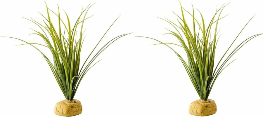 Reptiles & Amphibian Exo Terra | Exo Terra Turtle Grass Terrarium Plant (Turtle Grass - 2 Pack)