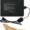 Reptiles & Amphibian Hamiledyi | Hamiledyi Reptile Heat Mat With Thermostat, Reptile Heating Pad, 12\" X 8\" Under Tank Heater Terrarium Warmer Combo Set 23W Terrarium Heating Mat Waterproof For Turtles, Lizards, And Other Reptiles