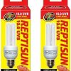 Reptiles & Amphibian Zoo Med | (2 Pack) Zoo Med Reptisun 10.0 Uvb Mini Compact Fluorescent