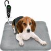 Reptiles & Amphibian RIOGOO | Riogoo Pet Heating Pad, Upgraded Electric Dog Cat Heating Pad Indoor Waterproof, Auto Power Off (S 17.5\"X 14\", Grey)