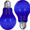 Reptiles & Amphibian Aiicioo | Dimmable Reptile Heat Lamp - 60 Watt Daylight Blue Reptile Bulb Dimming Basking Light For Reptiles 2Pack