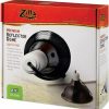 Reptiles & Amphibian Zilla | Zilla Reptile Terrarium Heat Lamps And Habitat Lighting Dome, Black 8.5 Inch