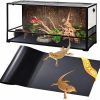 Reptiles & Amphibian KUNBEIEN | Kunbeien Bearded Dragon Tank Accessories,Reptile Substrate For Terrarium,Reptile Terrarium Liner Bedding,Durable And Dirt Resistant Reptile Carpet,Suitable For Gecko,Tortoise,Snake, 17.5X79 Inches