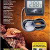 Reptiles & Amphibian Exo Terra | Exo Terra Led Rept-O-Meter Digital Combination Thermometer/Hygrometer