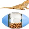 Reptiles & Amphibian LUTER | Bearded Dragon Toy, Reptile Toys Lizard Enrichment Toys Bearded Dragon Feeding Toys Reptile Enrichment Toy For Lizards Bearded Dragons Geckos Small Reptiles (Light Blue)