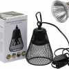 Reptiles & Amphibian Achicklead | Achicklead Reptile Heat Lamp Guard Reptile Reptile Light Fixture Uvb Reptile Turtle Heating Light Dome Lamp Cap Covers Max 200 Watt With One 25W Bulb For Bearded Dragon Turtle Snakes Frogs Chicks