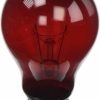 Reptiles & Amphibian Zoo Med | Zoo Med Nightlight Red Reptile Bulb 60 Watts (4 Pack)