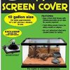 Reptiles & Amphibian Zoo Med | Zoo Med Screen Cover For 10 Gallon Tanks