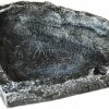 Reptiles & Amphibian HAKCHERT | Hakchert Reptile Water Bowl.Reptile Corner Bowl.Rock Corner Bowl Suitable For Lizard Tortoise.Reptile Water Dish,Snake Tank Accessories,Reptile & Amphibian Habitat Decor. (Medium)