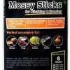 Reptiles & Amphibian Galapagos | Galapagos (05320) Mossy Terrarium Sticks 18\" (Pack Of 6)