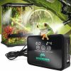 Reptiles & Amphibian MYGIIKAKA | Reptile Smart Mister, Reptile Humidifiers Misting System Automatic With Timer, Terrariums Humidifier With 360 Adjustable Misting Nozzles, Spray Kit For Rainforest Plants Amphibian