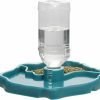 Reptiles & Amphibian IBWell | Ibwell 2-In-1 Reptile Water Bowl Food Dish With Bottle Automatic Reptile Feeder For Turtle, Bearded Dragon, Lizard Gecko Water Bowl Food Dish