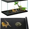 Reptiles & Amphibian SORWATEE | Sorwatee Reptile Substrate Mat Terrarium Carpet, Non-Adhesive Reptile Terrarium Bedding Substrate Liner, Reptile Tank Accessories For Bearded Dragon, Leopard Gecko, Lizard, Tortoise (17.7\" X 118\")