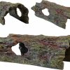 Reptiles & Amphibian Magtara | Magtara Log Hideout Rainforest Series - Reptile Wood Hide, Basking Rock, Terrarium & Aquarium Decor, Decorative Resin For Lizards, Fish, Snakes, Amphibians, Small Animals