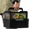 Reptiles & Amphibian AZV | Azv Small Pet Carrier For Travel, Amphibians Habitat Terrarium Kits, Guinea Pig Carrier Lizard Bird Rabbit Carrier Cage With Tweezer Bowl For Spider Gecko Chameleon Snake Frog