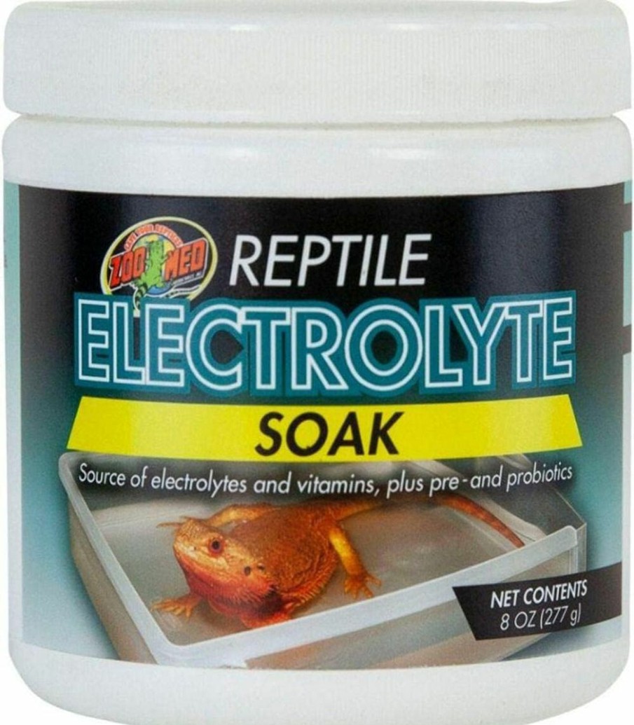 Reptiles & Amphibian Zoo Med | Zoo Med Electrolyte Soak, 16 Oz.