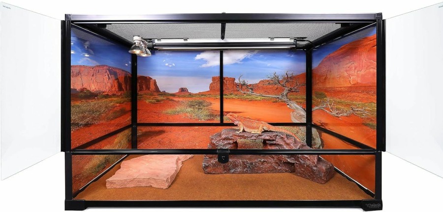 Reptiles & Amphibian CAROLINA CUSTOM CAGES | Carolina Custom Cages Reptile Carpet, Copper Canyon 18\" X 36\", Two Sheets