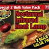 Reptiles & Amphibian Zoo Med | Zoomed Nocturnal Infared Heat Lamp 75W By Zoomed