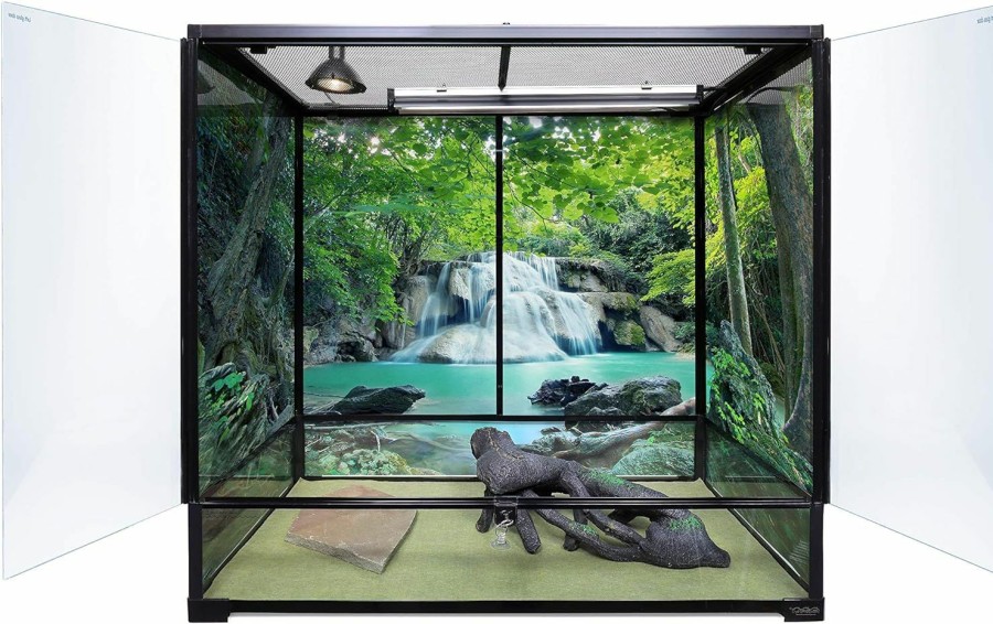 Reptiles & Amphibian CAROLINA CUSTOM CAGES | Carolina Custom Cages Terrarium, Extra-Tall Large 36Lx18Dx36H, Easy Assembly