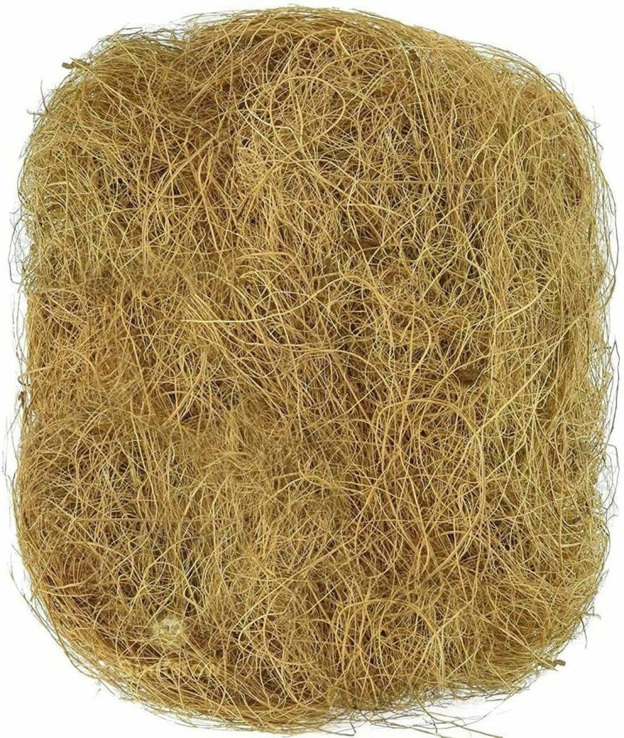 Reptiles & Amphibian SunGrow | Sungrow Coconut Husk Fiber For Reptile Cave Bedding, Improve Air Ventilation, Coco Coir Burrowing & Resting Vivarium Accessory For Hermit Crabs, Geckos, Hamsters, Bearded Dragons, Snakes, Turtles