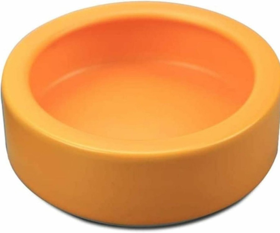 Reptiles & Amphibian HELIME | Reptile Food Dish Bowl, Worm Water Dish Small (2.75In) Lizard Gecko Ceramic Pet Bowl, Mealworms Bowls For Leopard Bearded Dragon Chameleon Hermit Crab Dubia Cricket Anti-Escape Superworm Feeder 2 Pack