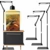 Reptiles & Amphibian Rypet | Rypet Reptile Lamp Stand Fixture Hanger 17.3\"-46.6\" With Adjustable Swing Arm Metal Lamp Reptile Heat Lamp Stand Adjustable Height For Reptile Terrarium Tank Amphibians Cage