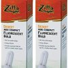 Reptiles & Amphibian Zilla | Zilla (2 Pack) Mini Compact Desert Fluorescent Bulb, 6 Watt