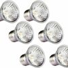 Reptiles & Amphibian FIVEAGE | Fiveage 50W Sun Basking Spot Lamp Reptile Uva Uvb Full Spectrum Heat Lamps Sun Bulbs For Reptiles And Amphibians-6 Pack