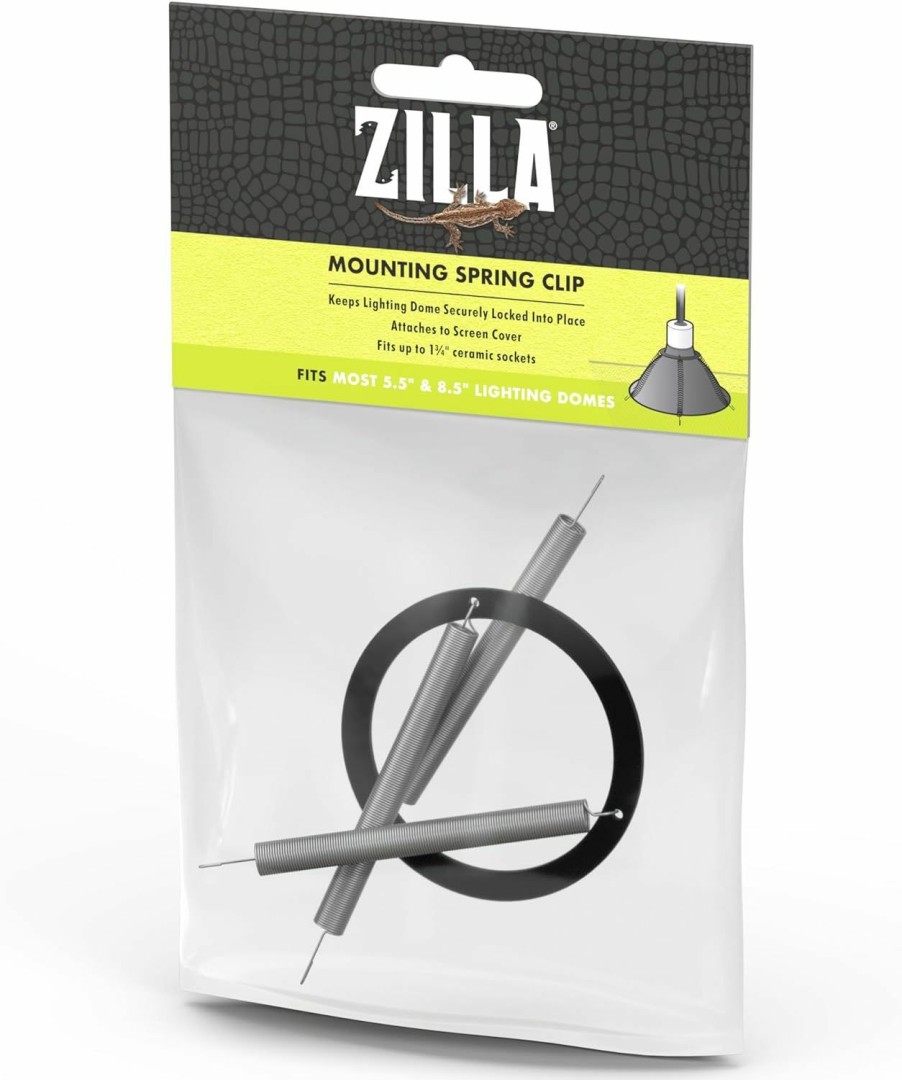 Reptiles & Amphibian Zilla | Zilla Mounting Spring Clip One Size