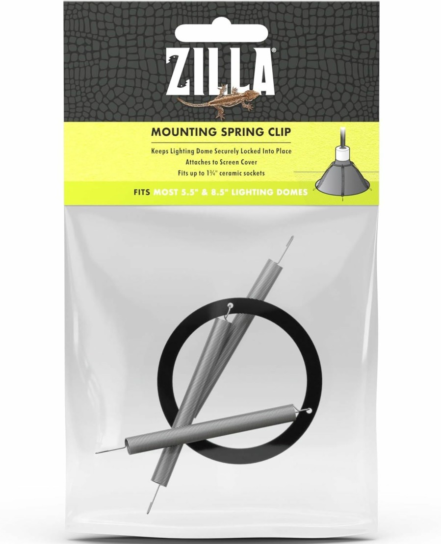 Reptiles & Amphibian Zilla | Zilla Mounting Spring Clip One Size