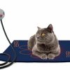 Reptiles & Amphibian NAMSAN | Namsan Heating Pad For Cats Dogs Heated Dog Bed Dog Cage Heating Bed Rabbit Warming Pad, Temperature Adjustable, Chew Resistant Cord, Blue