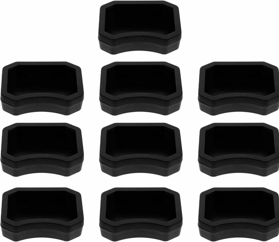 Reptiles & Amphibian balacoo | Crawling Toys Reptile Food Bowl Worm Dish: 10Pcs Mini Plastic Reptile Water Feeder Bowl For Lizard Turtle Bearded Dragon Anoles Crested Gecko Hermit Black Reptile Accessories