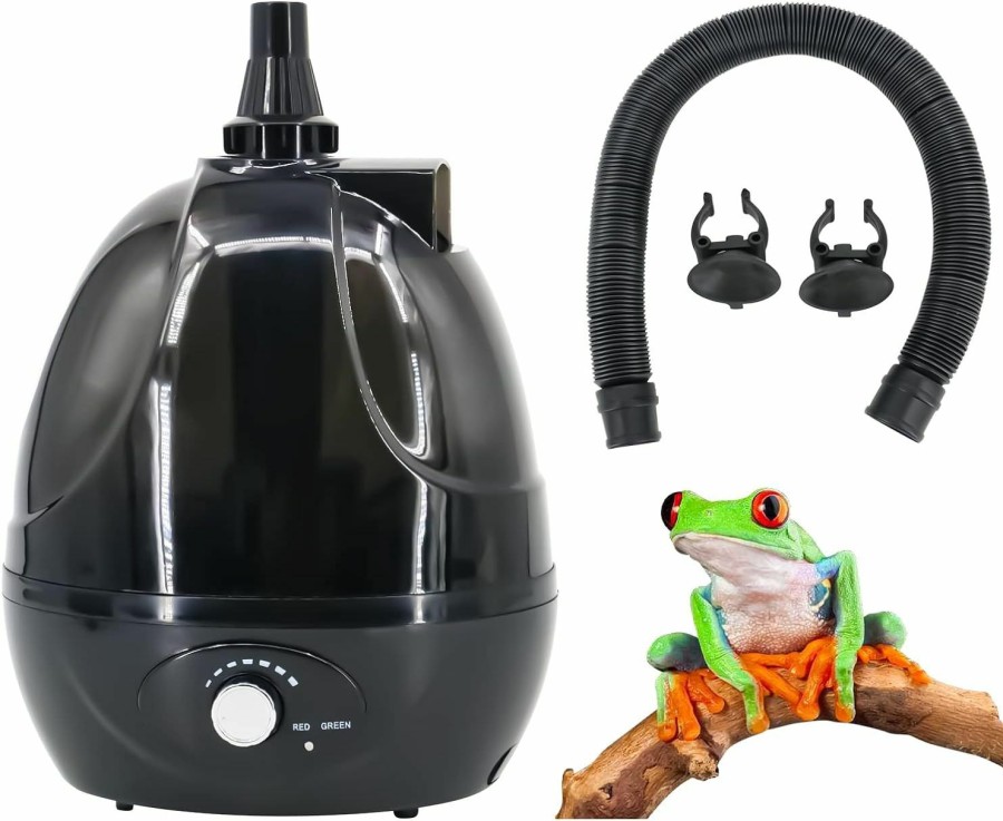 Reptiles & Amphibian PetierWeit | Petierweit Reptile Fogger Large Tank Reptile Humidifiers Adjustable Fogger Mister For Reptiles Terrarium Humidifier With Extendable Hose Ideal For Reptiles Amphibians Vivarium