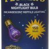 Reptiles & Amphibian Fluker's | Fluker'S Incandescent Black Nightlight Bulbs For Reptiles, 25 Watt