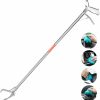 Reptiles & Amphibian MYEONGD | 60" Reptile Tongs Snake Grabber Tool Professional All-Aluminum Alloy Snake Tong Grabber Rattle Snake Catcher Wide Jaw Handling Tool With Lock