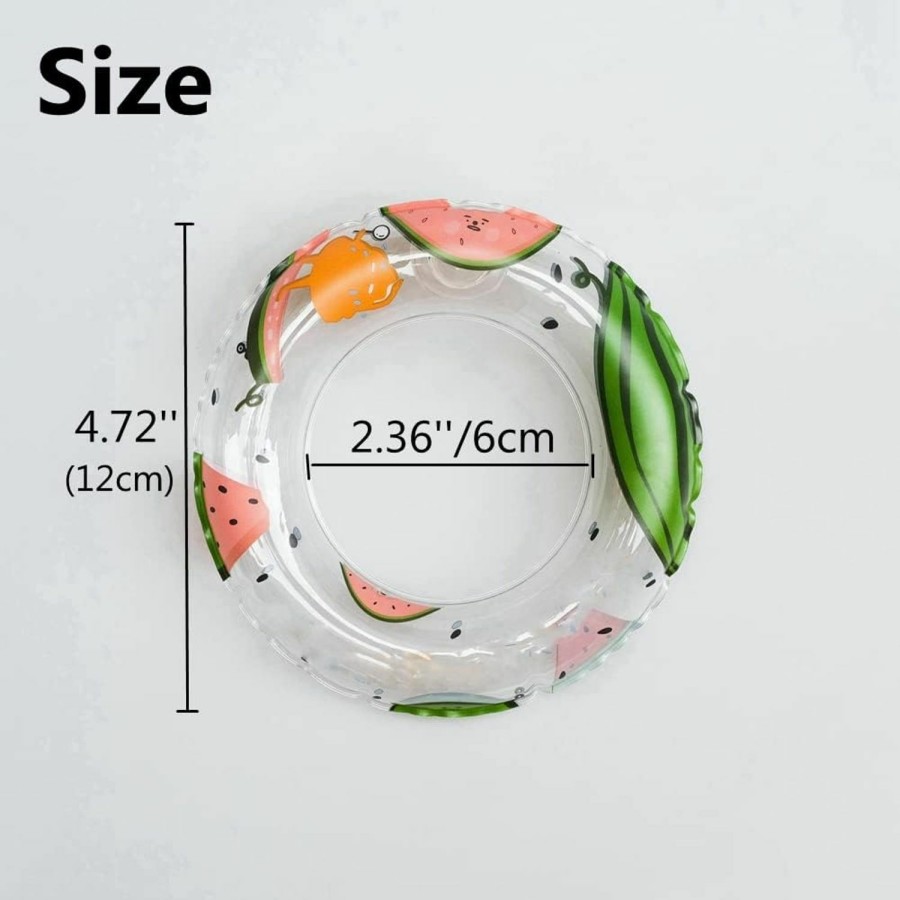 Reptiles & Amphibian HAICHEN TEC | 3.74 Inch Lizard Bearded Dragon Leopard Gecko Bath Collar Ring Swimming Rings Reptile Swim Life Jacket Float Ring For Leopard Gecko Anole Amphibians Cage Accessories Photo Shoot Toy