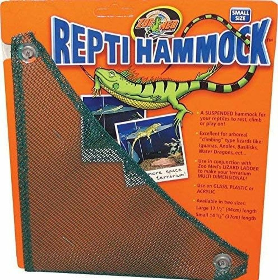 Reptiles & Amphibian Zoo Med | Zoo Med Repti Hammock Small - (14.5\" Long X 10\" Wide) - Pack Of 2