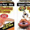 Reptiles & Amphibian Zoo Med | Zoo Med 4 Pack Of Repti Basking Spot Lamps, 50 Watts