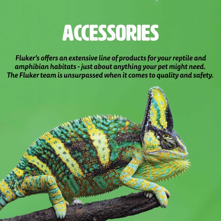 Reptiles & Amphibian Fluker's | Fluker'S Round Thermometer/Hygrometer Combo Pack For Reptiles