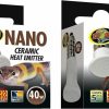 Reptiles & Amphibian Zoo Med | Zoo Med (2 Pack) Labs 40W Nano Ceramic Heat Emitter