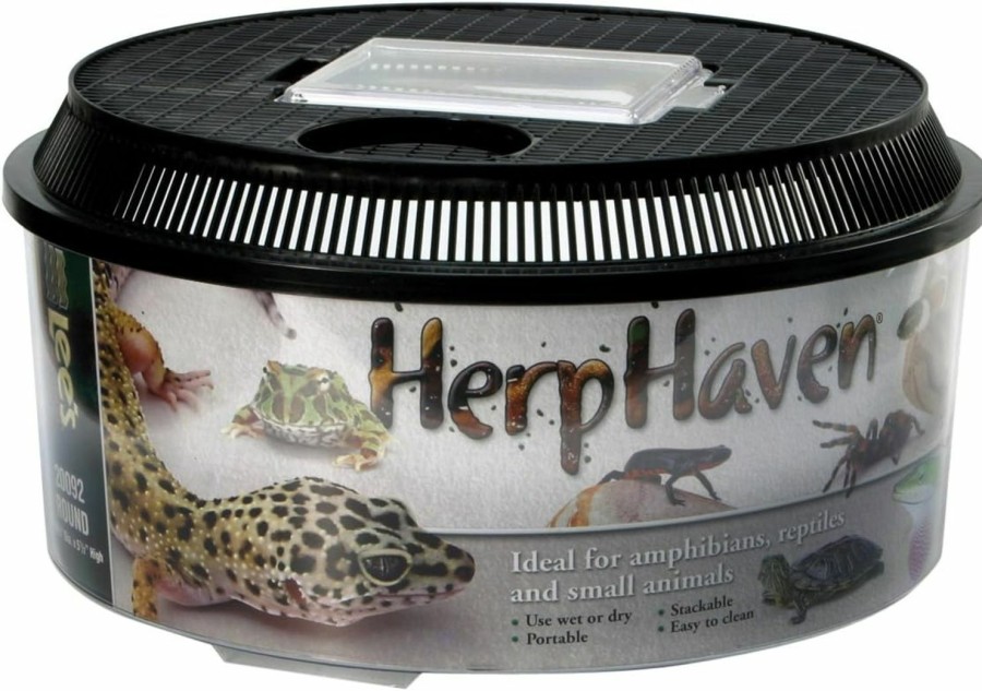 Reptiles & Amphibian Lee's | Lee'S Herp Haven Breeder Box, Round Lid Color Varies