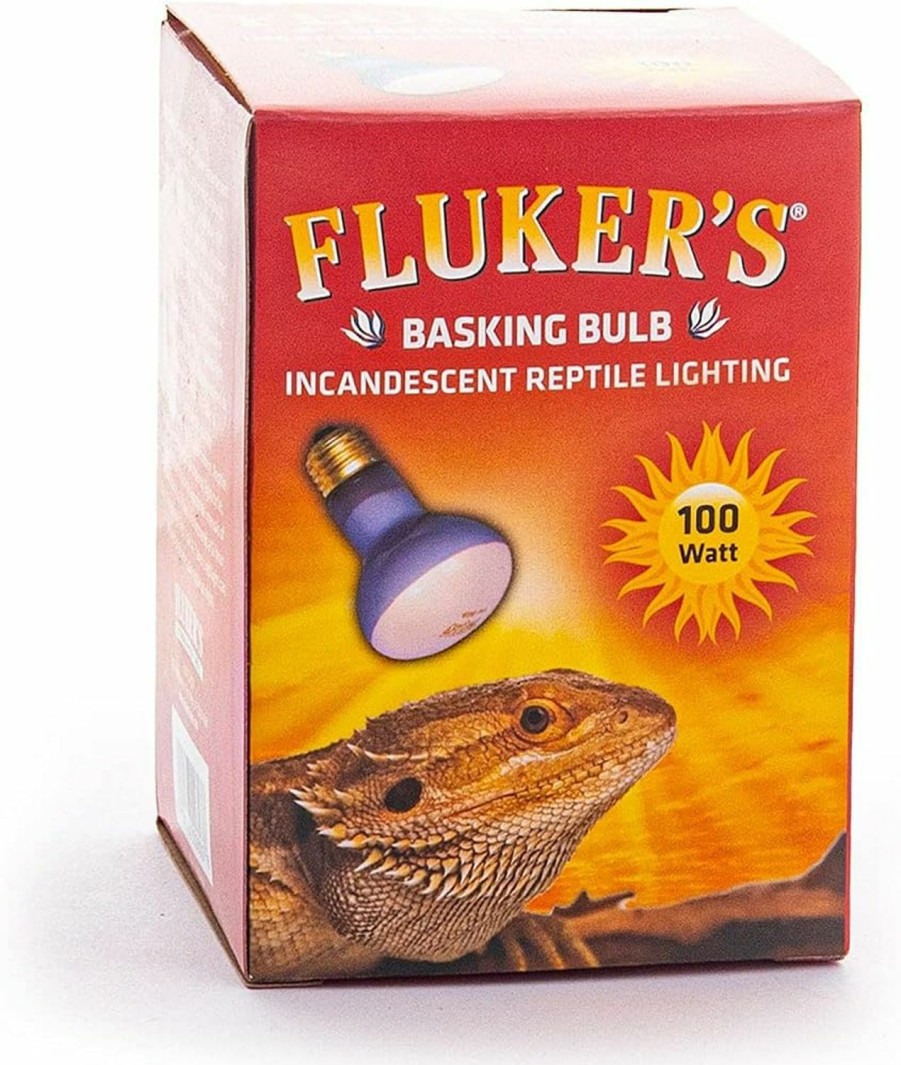 Reptiles & Amphibian Fluker's | Fluker'S Incandescent Basking Spotlight Bulbs For Reptiles, 100 Watt