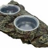 Reptiles & Amphibian Komodo | Komodo 2-Cup Magnetic Feeding Ledge