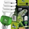 Reptiles & Amphibian REPILOGI | Repilogi Uva Uvb Reptile Light 5.0 24 Watt - Uvb Bulb For Tropical/Sub Tropical Reptiles - Fluorescent Simulation Color Uvb Lamp For Health And Vitality Of Iguanas, Turtles, And Larger Lizards