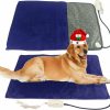 Reptiles & Amphibian DEOMAN | Deoman Pet Heating Pad For Medium Dogs And Cats, 28.34 X 18.89 Inch, Waterproof, Temperature Adjustable, With Chew Resistant Cord