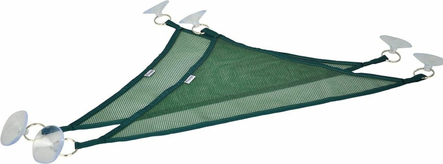 Reptiles & Amphibian Niteangel | Niteangel 2 Packs Breathable Mesh Reptile Hammock (Triangle 13'' X 13'' X 19'', Green)