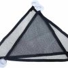 Reptiles & Amphibian Teensery | Teensery 2 Pcs Reptile Hammocks Breathable Mesh Lizard Hammocks Triangular Reptile Hanging Bed House Cage Accessories With Suction Cup For Bearded Dragons Geckos Snakes Chameleon, Black