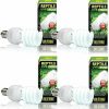 Reptiles & Amphibian Exo Terra | Exo Terra Repti-Glo 5.0 Compact Fluorescent Tropical Terrarium Lamps, 26-Watt (4 Pack)